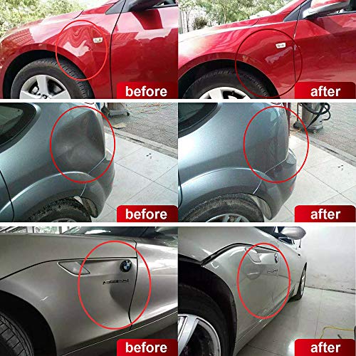 WUPP Paintless Car Dent Repair Tools, Auto Body Dent Removal kit Dent Puller Set for Hail Damage Door Dings Repair - Thumbnail 2