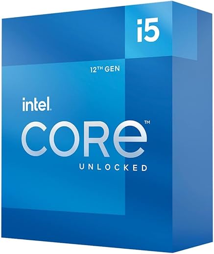 Intel Core i5-12600K Desktop Processor 10 (6P+4E) Cores up to 4.9 GHz Unlocked Socket LGA 1700 600 Series Chipset 125W