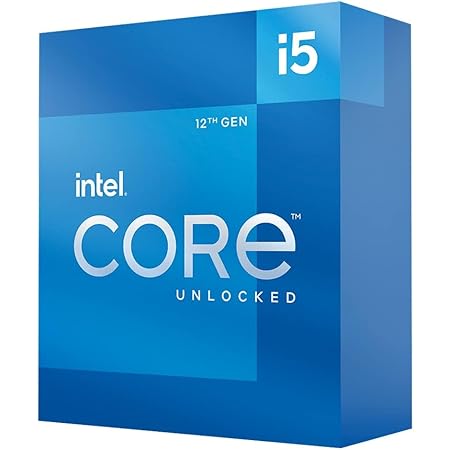 Intel Core i5-12600K Desktop Processor with Integrated Graphics and 10 (6P+4E) Cores up to 4.9 GHz Unlocked LGA1700 600 Series Chipset 125W