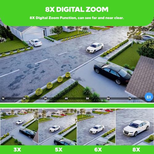 Image of Active Pixel 4mp+4mp 8X Zoom PTZ WiFi Wireless Outdoor Dual Lens CCTV Camera,Wireless Security 360,Dark Vision, Supports Upto 128 GB Micro Sd Card,Motion Detection,Siren Alarm,Alexa - A2