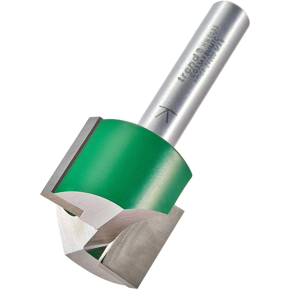 Trend C033ax8mmtc Two Flute Cutter 25.0mm Diameter