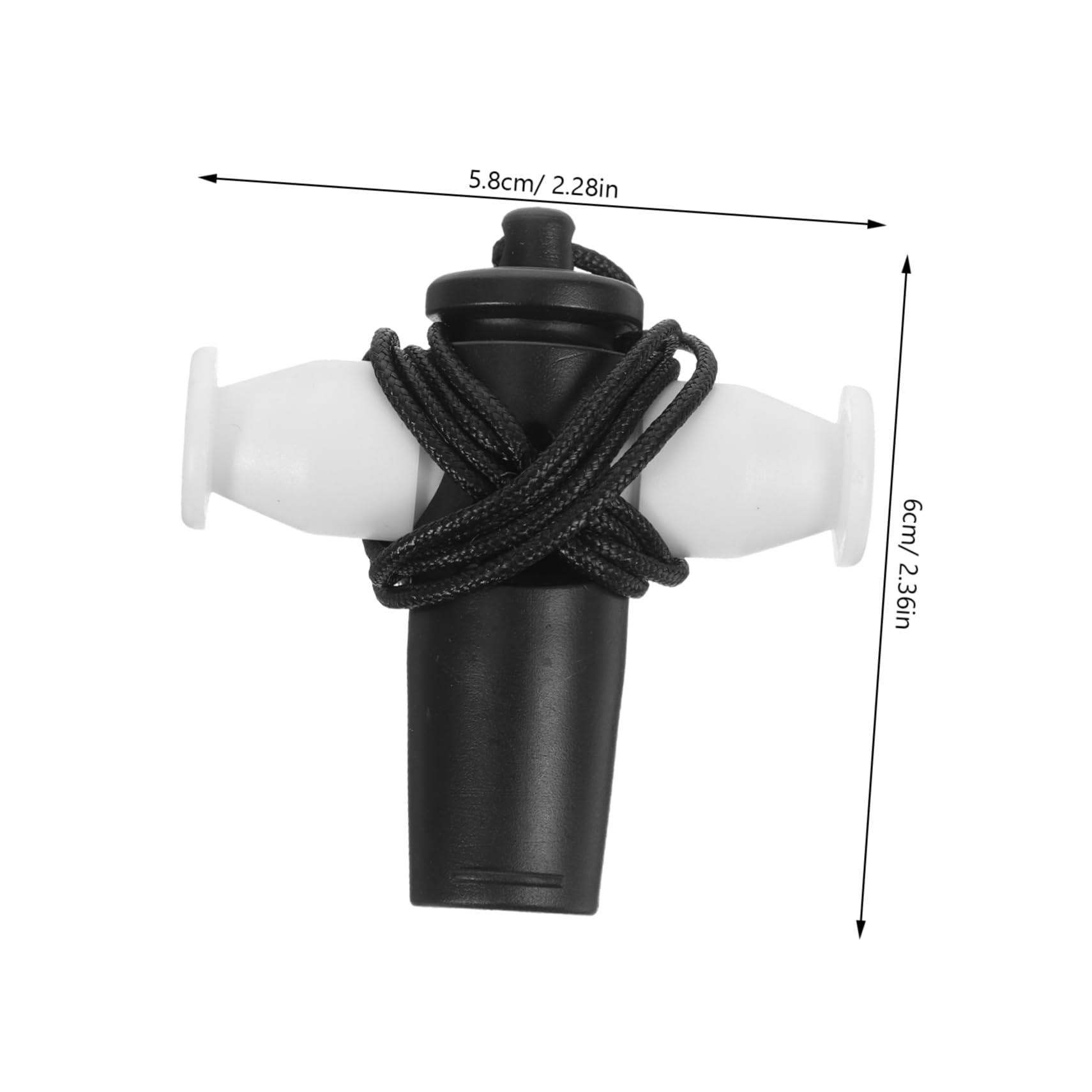 BESPORTBLE Samba Post Samba Whistle Bulk Instruments Adults Style Whistles Percussion Samba Whistle Scream Whistle Samba Wistle Samba Sounds for Professional Samba Whistle Black