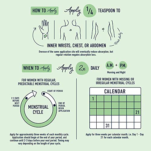 Creme de progesterona para mulheres | Progesterona micronizada USP de 2000 mg para equilíbrio e supo