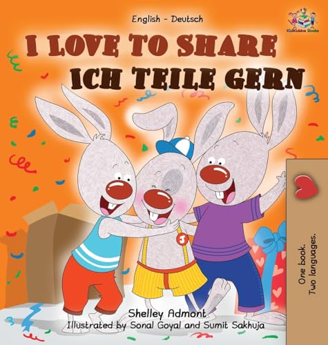 I Love to Share (English German Bilingual Book) (English German Bilingual Collection)
