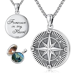 Q-L-Compass Picture Locket