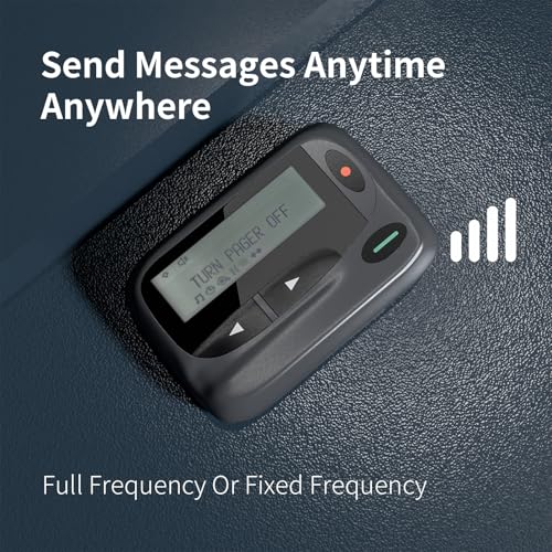 Programmable Alpha Pager Operating in The Frequency Ranges of 460-464MHz - Thumbnail 3