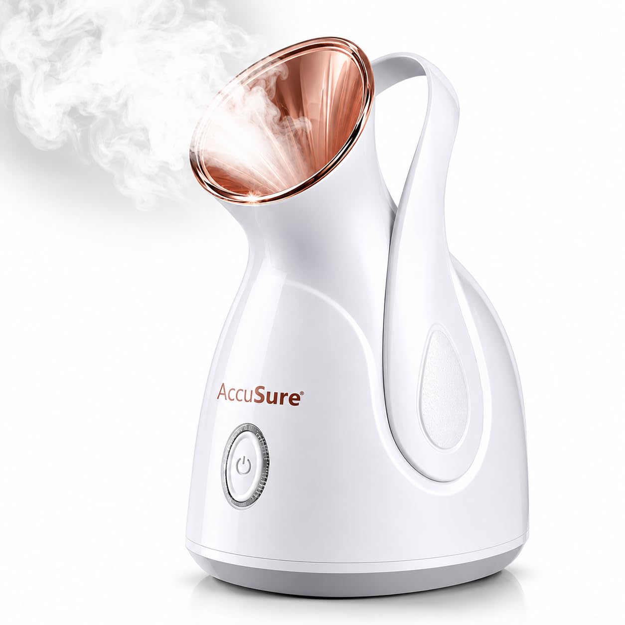 AccuSure Steam Inhaler & Vaporizer for Cold, Cough & Nasal Congestion | Facial Steamer with Nano-Ionic Technology | UV Steam Sterilization | Fast Steam Therapy | Safe & Easy to Use | 1-Year Warranty-image-49