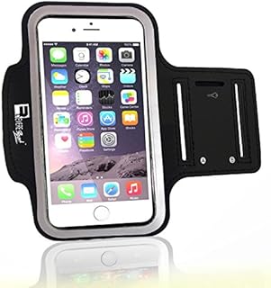 RevereSport Premium iPhone 7 / iPhone 8 Armband with Fingerprint ID Access. Phone Arm Case Holder for Running, Gym Workouts