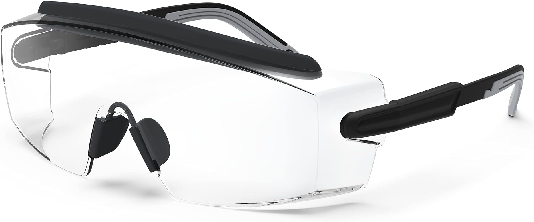 Anti Fog Safety Glasses Safety Goggles Over Glasses Protective Glasses with Anti Scratch Lenses Adjustable