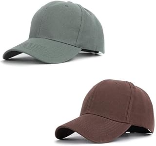 Sport Cap (Grey and Brown)- Set of 2