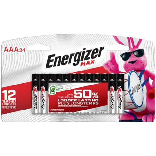 Energizer MAX AAA Batteries (24 Pack), Triple A Alkaline Batteries - image 8