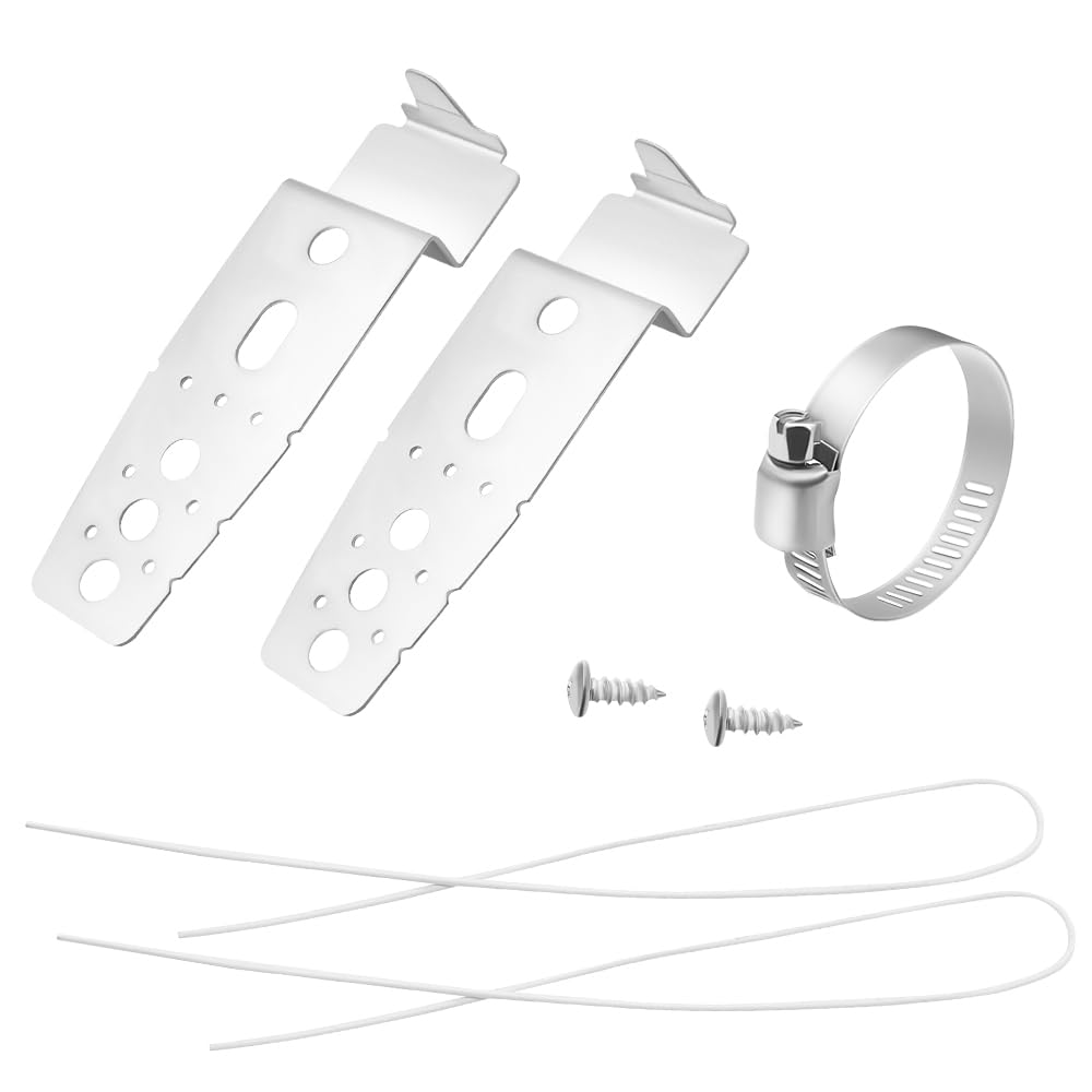 Undercounter Dishwasher Mounting Bracket Kit - 5001DD4001A 2 Packs dishwasher bracket Replacement for LG Samsung GE Whirlpool ld-6100tb1, ldf6810bb, ldf6810bb001, ldf6810ww,ldf7810st-01,ldf9932st etc.