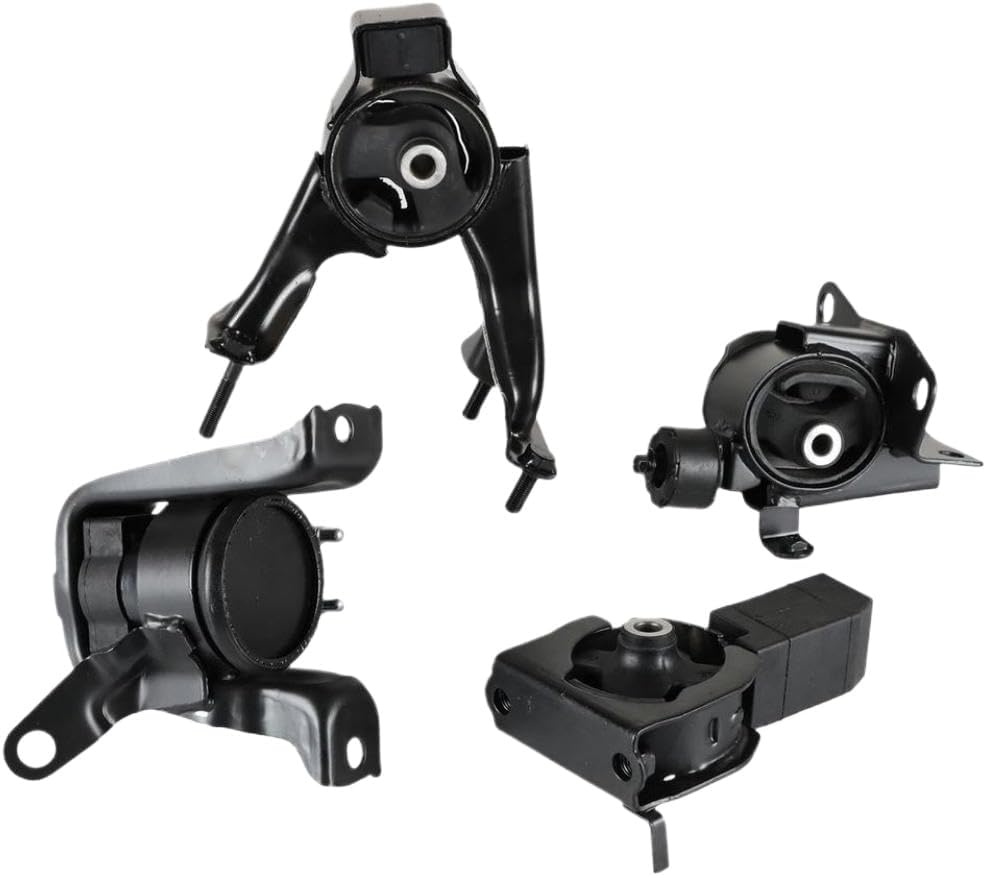 4pcs Engine Mount Set 12305-22110 12361-0D040 12371-0D050 12372-0D050 Compatible with Matrix Vibe 1.8L 2003 2004 2005 2006 2007 2008