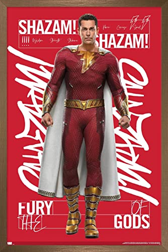 Trends International DC Comics Movie Shazam! Fury of the Gods - Shazam! Wall Poster