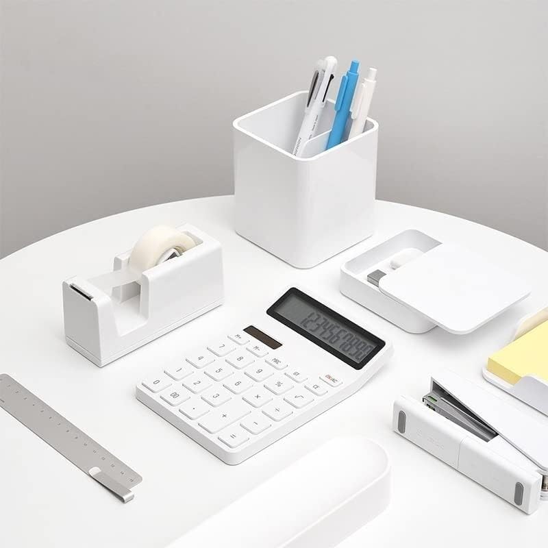 Calculatrice de Bureau, Calculatrice de Bureau Professionnelle, lumière de la Batterie, économie d'énergie, Calculatrice Durable, Sensible, Calculatrice à écran Large à 12 Chiffres