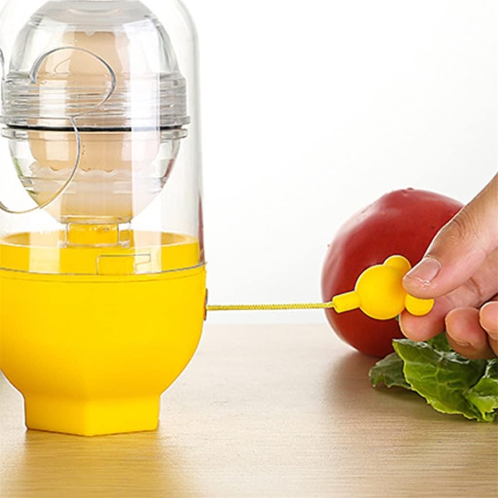 Hand Powered Egg Maker Inside Mixer Kitchen Cooking Gadget Portable Cooker Tool Scrambler Shaker