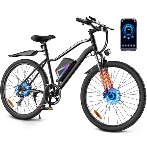 AYOLNY Electric Bike for Adults, 1500W/1000W Peak Motor 26' Ebike & 14' Foldable Electric Bike,...