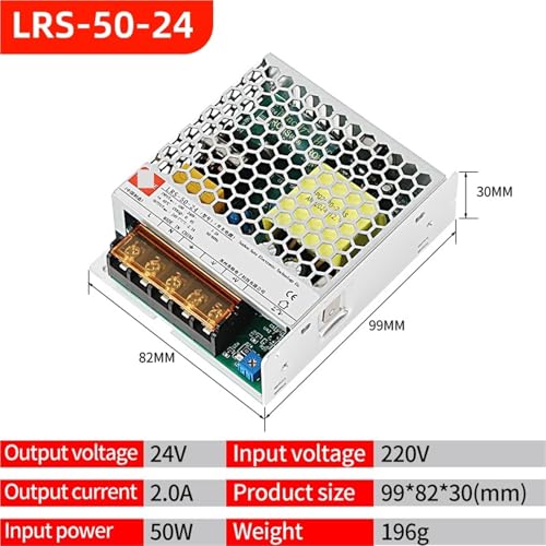 Alimentation électrique LRS 24V 50W 2.0A transformateur à sortie unique - 2