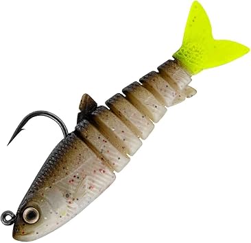 Vudu E-VHM35-129 3.5" HOT Hook On Top Mullet, Weedless Model