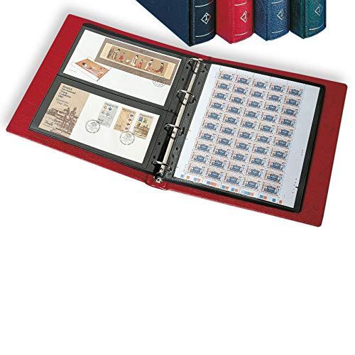 Leuchtturm 329993 carpeta de anillas ROYAL roja para documentos