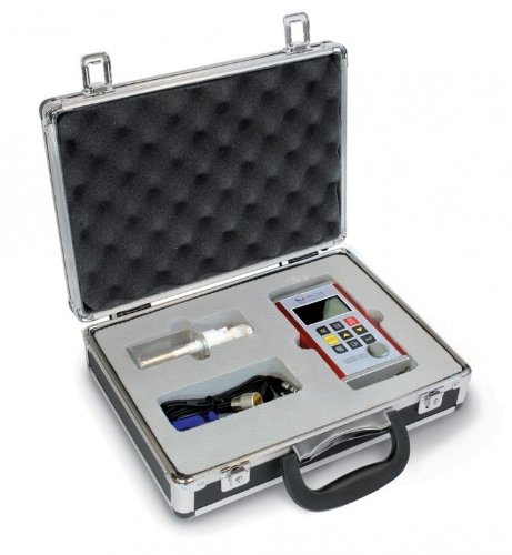 Mesureur D'épaisseur à Ultrasons TU 80 – Précision 0,01 Mm, Sonde 6 Mm Pour Accès Difficiles – Avec Mallette Et Interface RS-232