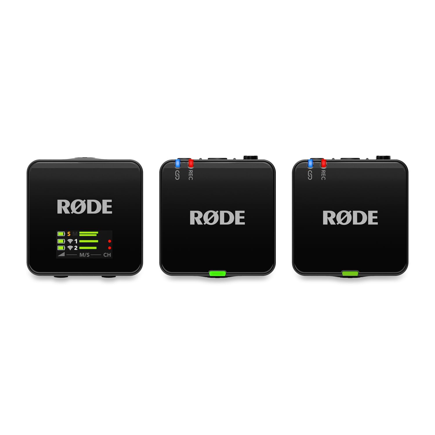 Rode Wireless GO Gen 3 Drahtloses 2-Kanal Mikrofon-Funksystem mit Interview GO Handadapter und keepdrum Fell-Windschutz