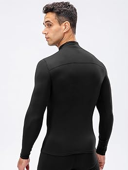 Amazon.com: Mendove Quarter Zip Pullover Mens Thermal Compression