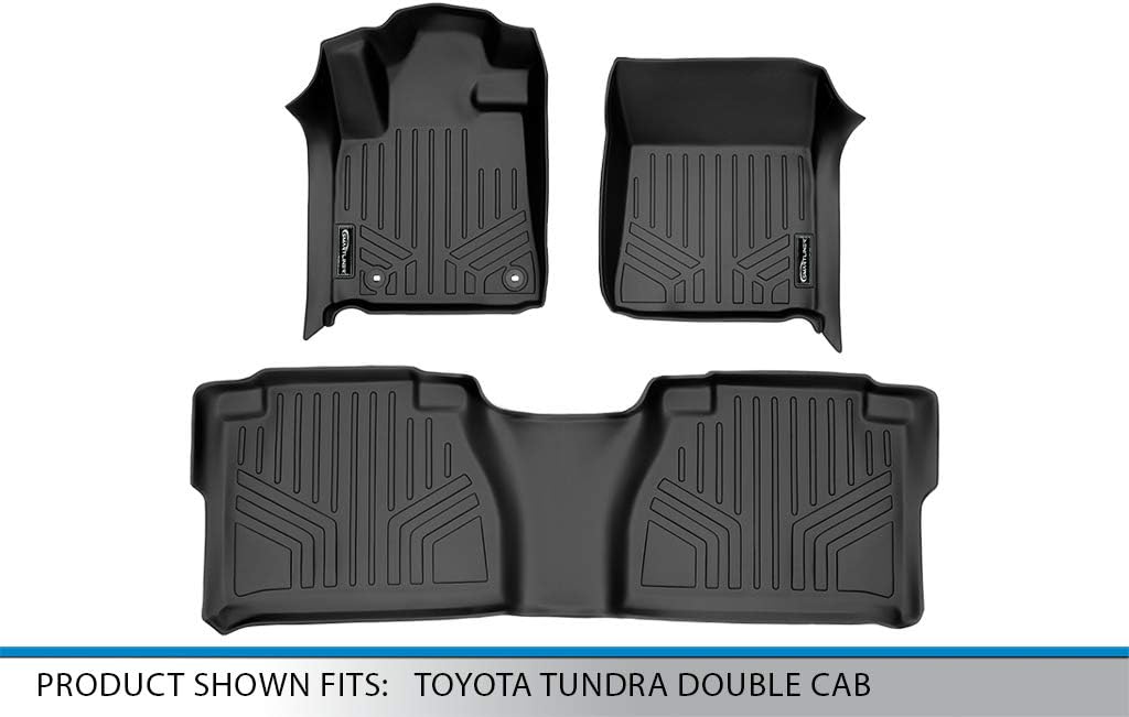 MAXLINER Floor Mats 2 Row Liner Set for 2012-2013 Toyota Tundra - Image 5
