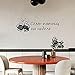 TANGBOS Pegatina de pared con frase rusa divertida frases rusas cirílicas cirílicas para decoración de barra C173 x 57 cm