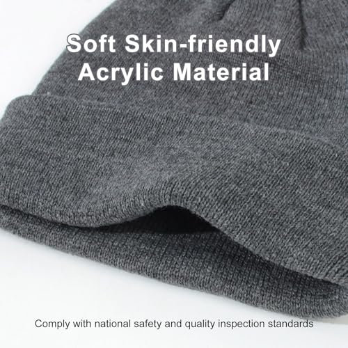 Toddlers Knitted Hat Baby Boys Girls Beanie Cute Embroidery Dinosaur Kids Winter Hat for 0-8 Years3