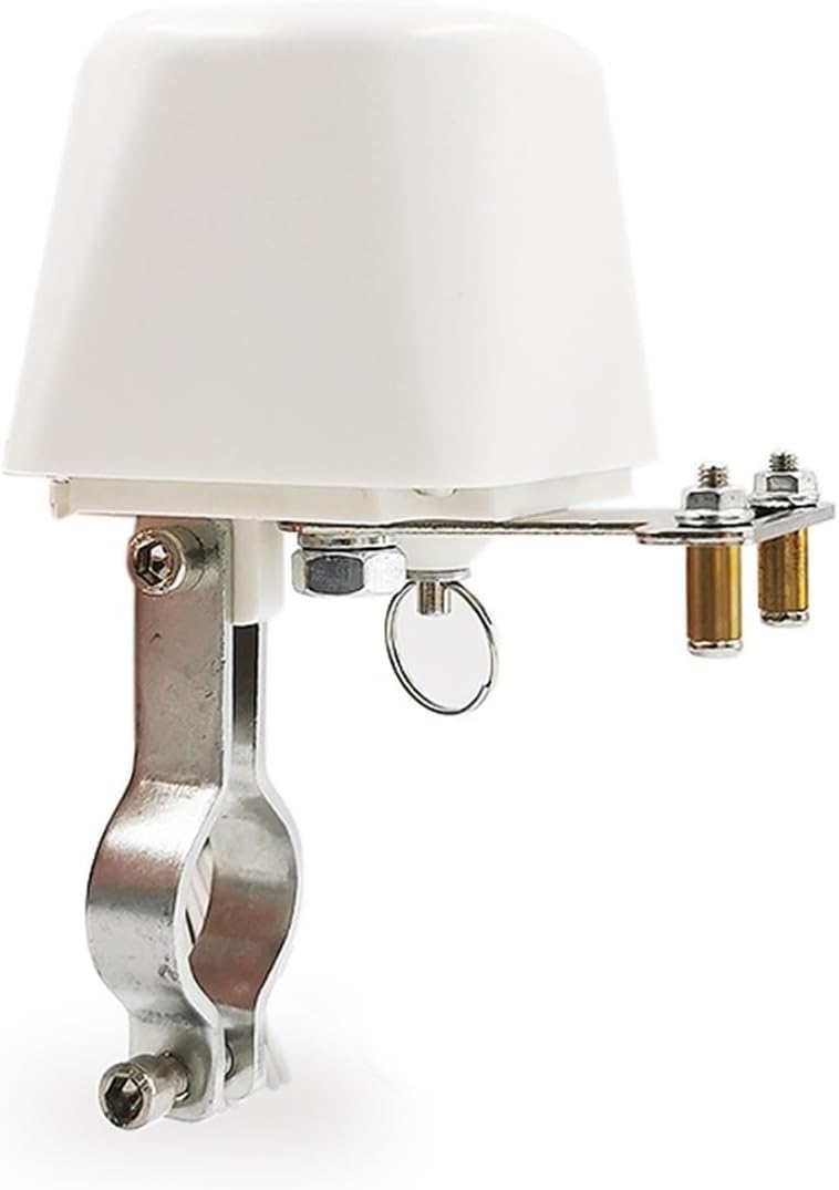 DN15 DN20 Pipeline Manipulator Valve 1/2" 3/4" Ball Valve for/Water Shutoff Cut Off Valve 12V 1A(3/4",White)