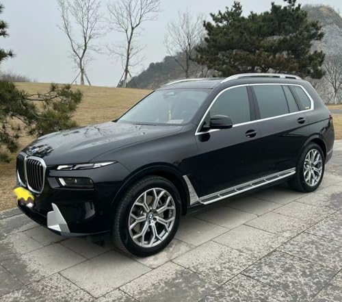 Estribos laterales para BMW X7 G07 2019-2024, 2 piezas plata y negro miniatura 4
