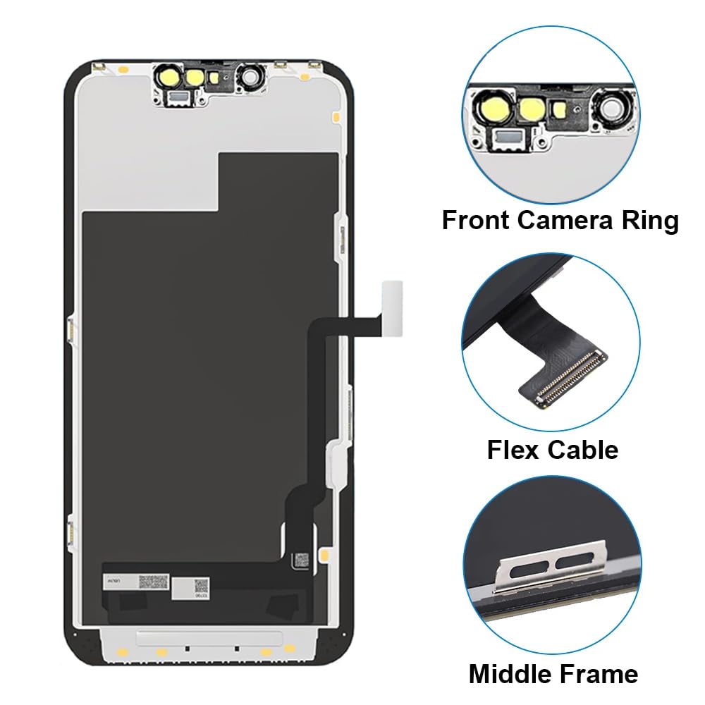 Fixerman Tela de substituição para iPhone 13 Pro Max de 6,7