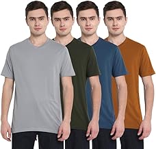 Aventura Outfitters Men's Regular Fit T-Shirt (Pack of 4)