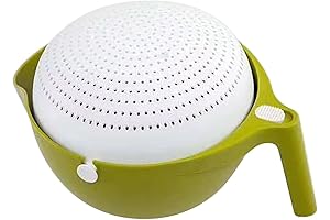 The Ultimate Drainage Solution: think4earth Double Drain Basket Bowl