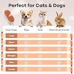 Cat Steam Brush for Shedding, 4 in 1 Rechargeable Steam Brush for Cats and Dogs, Anti-Static, Massage, Cleaning, Shedding & Combing All In One! - Image 6