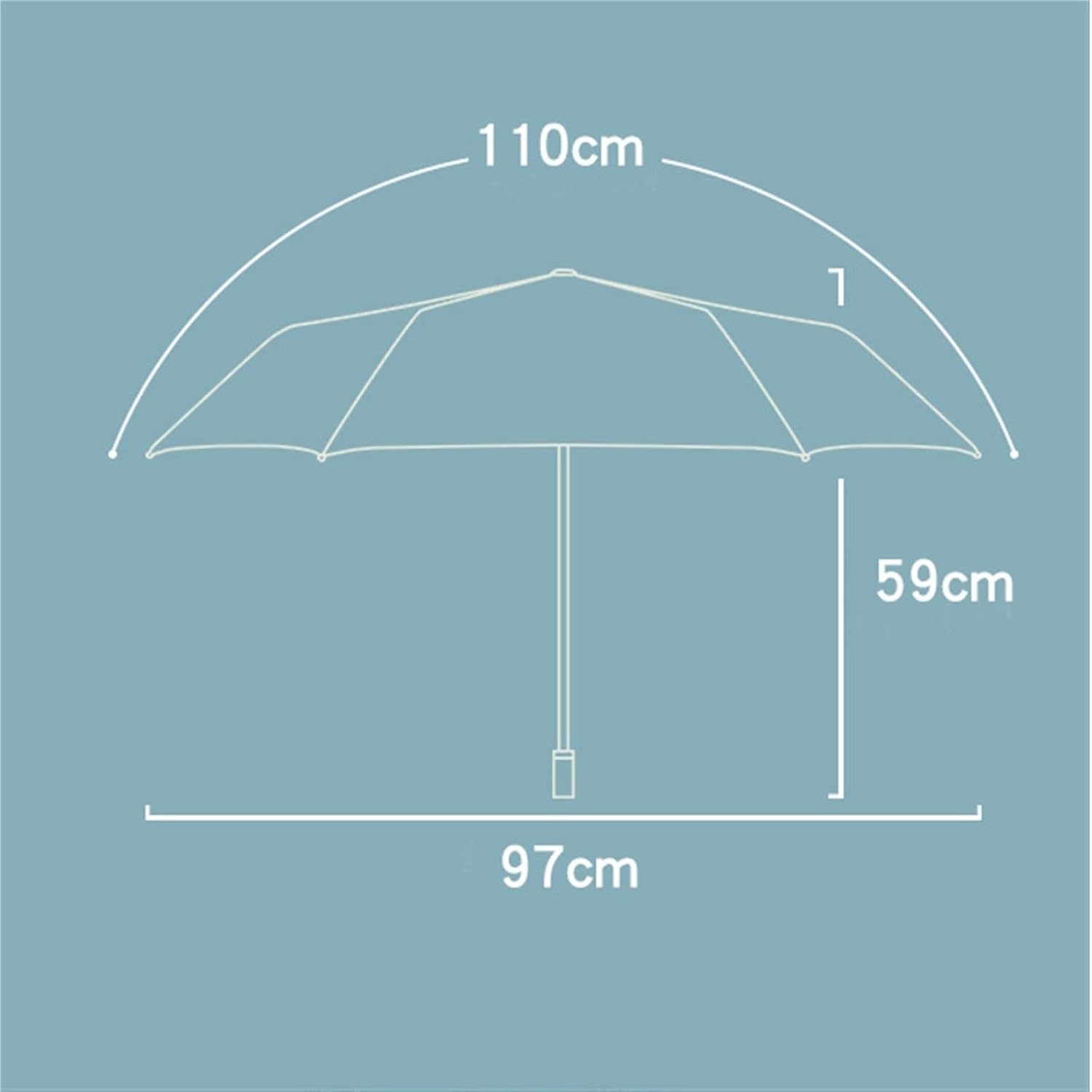 Umbrellas Automatic Umbrella Light Folding Windproof Umbrellas