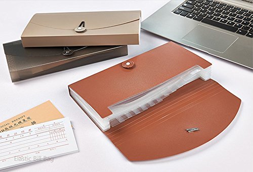 Expanding Accordion File Folder – 7-Pocket Organizer For Receipts, Cards, Coupons, Documents - View #2