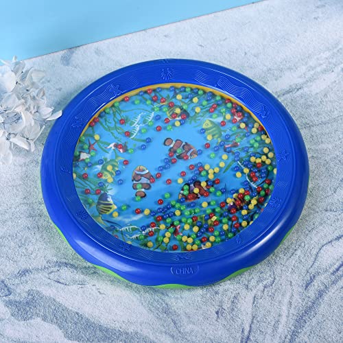 2 Pcs Ocean Drums Wave Bead Drums Sea Sound Drums Musical Instruments For Kid Child Baby #TOP5