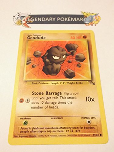 Pokemon Geodude - Fossil - 47 [Toy]