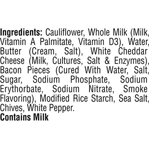 Green Giant Mashed Cauliflower Cheddar & Bacon, 20 oz (Frozen) - Thumbnail 5