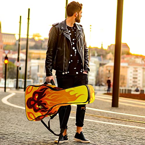 Flaming Love Heart Étui de protection rembourré pour guitare classique acoustique Rouge, Multicolore 09, 42.9×16.9×4.7… - Les Beatles, Paul McCartney, John Lennon, RIngo Starr, George Harrison Flaming Love Heart Étui de protection rembourré pour guitare classique acoustique Rouge, Multicolore 09, 42.9x16.9x4.7… – Image 7