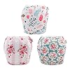 Babygoal Baby Girl Swim Diapers, Reusable Adjustable Washable Swim Underwear Fits 0-8M Baby Gifts and Swimming Lessons 3…