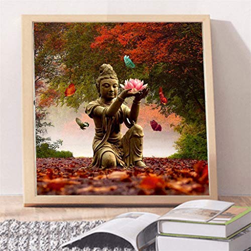 DIY Diamond Painting Kit Boeddha DIY 5D Diamond Painting by Number Kit Rhinestone Embroidery Borduur Pakketten Supply… - Image 6