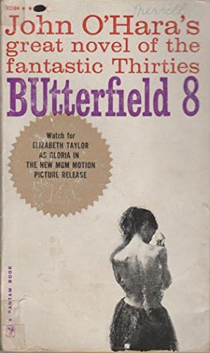 45 butterfield 8 author crossword clue