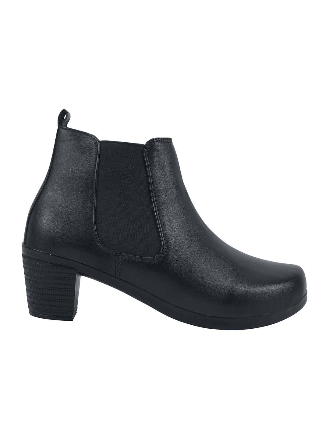 Women’s Stylish Ankle Boots || Trendy Block Heel Boots Women || Comfortable Casual & Party Footwear Boots-picture-29