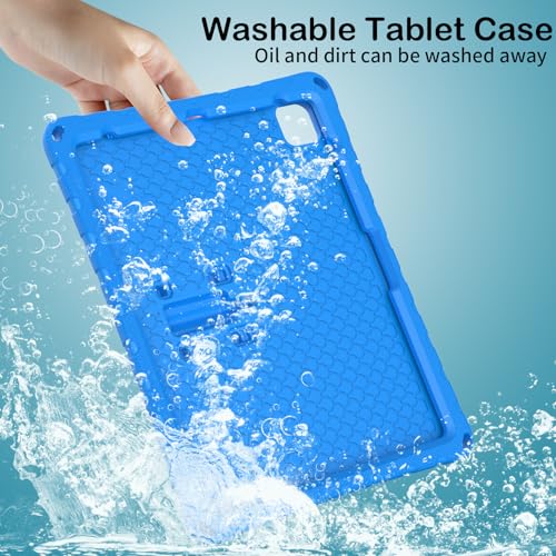 Coque iPad 12.9 antichoc enfant bleue : la solution aux chutes de tablette - 5