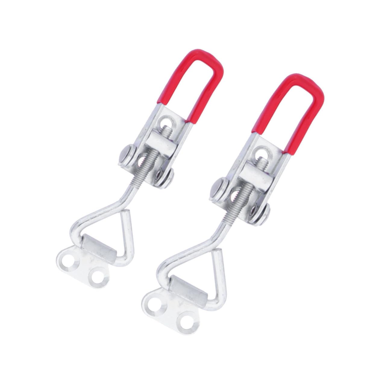 TOBBOMEY Heavy Duty Latch Clamp 2pcs Toggle Clamp for Cabinet Door Box Plastic Handle