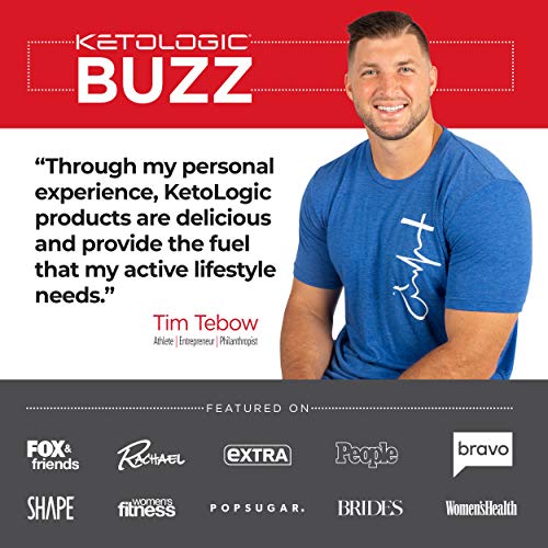 KetoLogic Keto Coffee Creamer: Sugar Free MCT Oil Creamer | Improve Energy, Curb Cravings, Promote Ketosis & Enhance Mental Clarity | Dairy-Free, Gluten-Free, Paleo Friendly | French Vanilla - 16oz