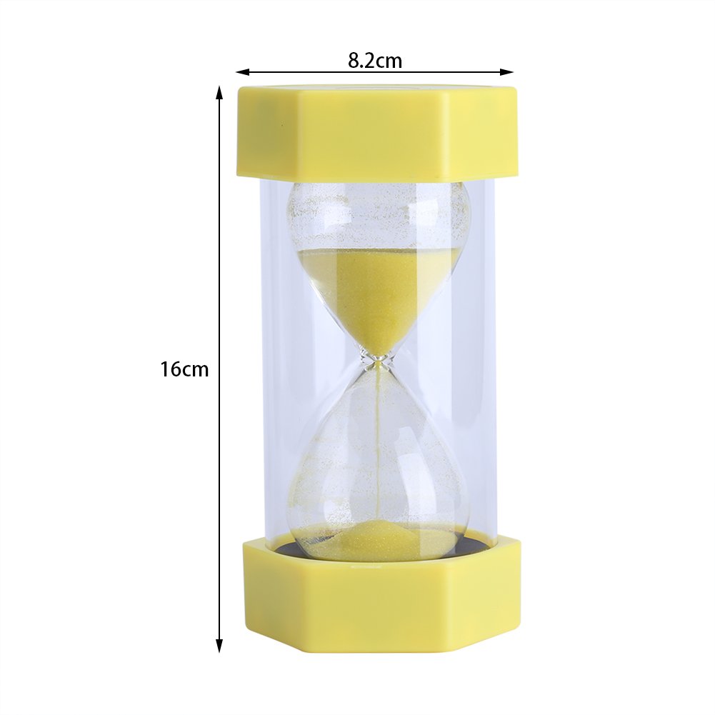 5 Minuti WC Timer Clessidra, Timer per Sabbia, Creativa Clessidra per WC, Giocattolo per